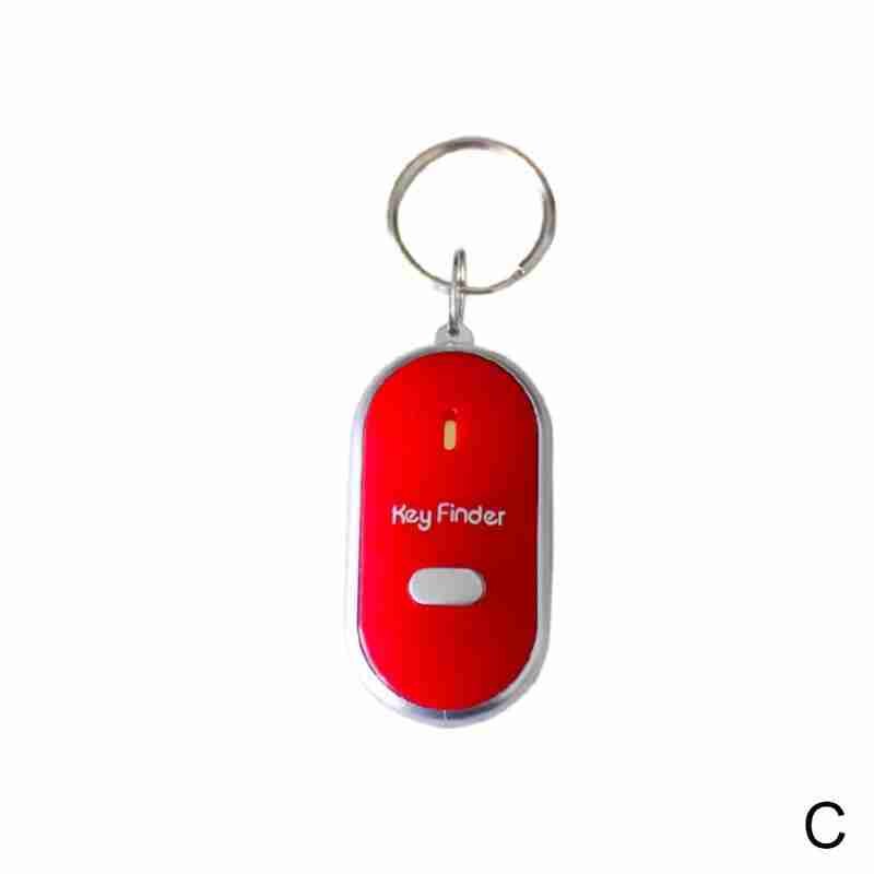 Portable Personal GPS Locator Wireless Whistle Key Finder Sensor Device Finder Key Audio Anti-lost V0K1: C