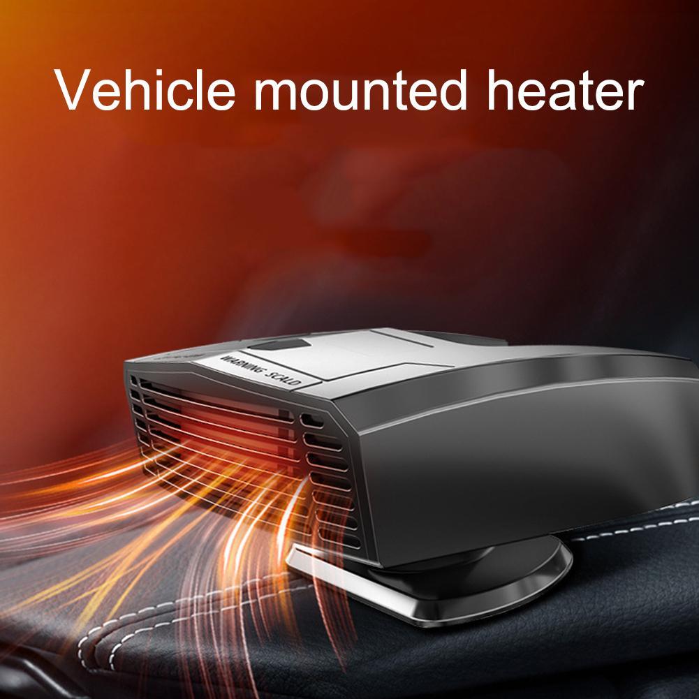 12V/24V 800W Auto Luchtverwarming Ontdooien Defogging Koelventilator Voorruit Quick Verwarming Auto Heater Fan