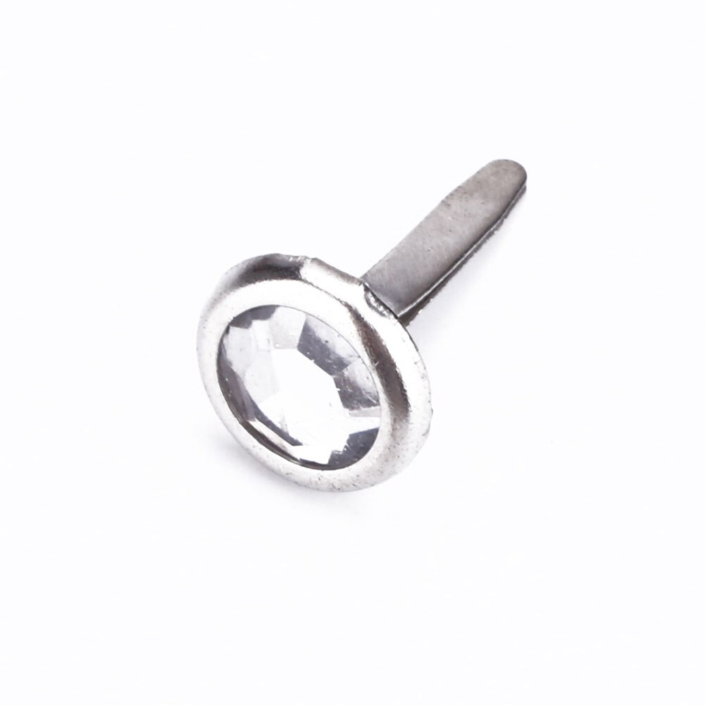 Mini clavos de diamantes de imitación, adorno para álbum de recortes, Decoración, , gemelos de 7 colores, 20 Uds.