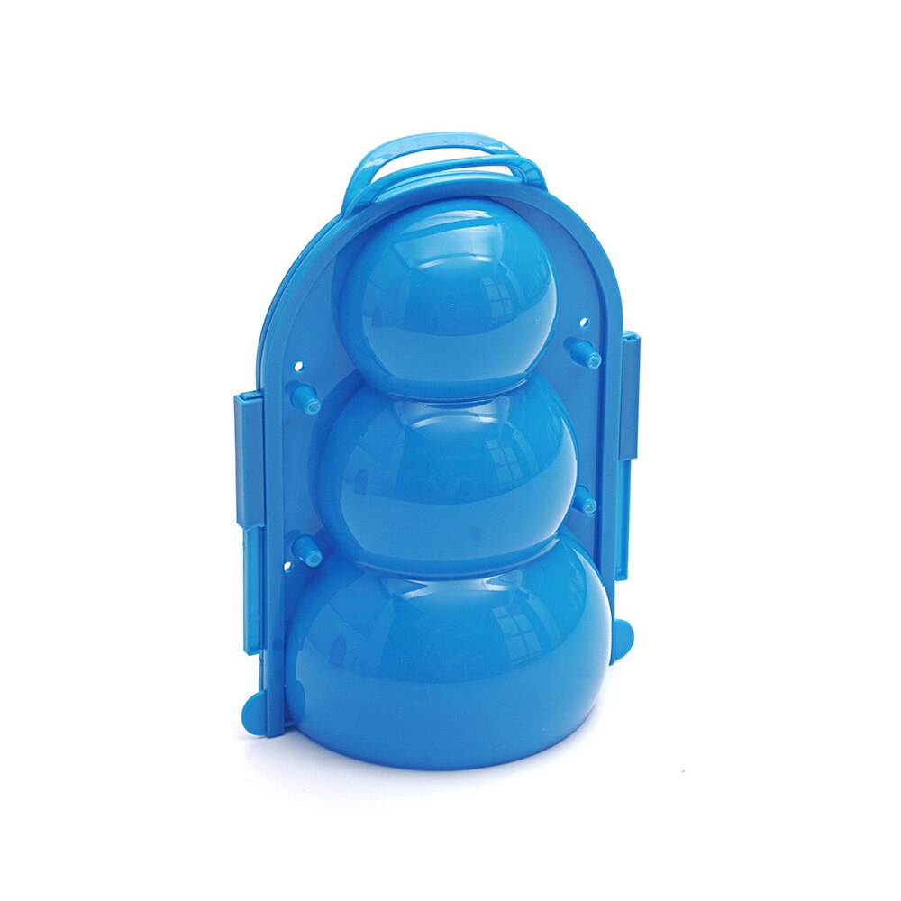 1 stuk sneeuwbalmaker voor buiten in de winter, zandvorm, sneeuwpopvorm, sneeuwbalmaker, grappige compacte sneeuwballengevechtsportspeelgoed