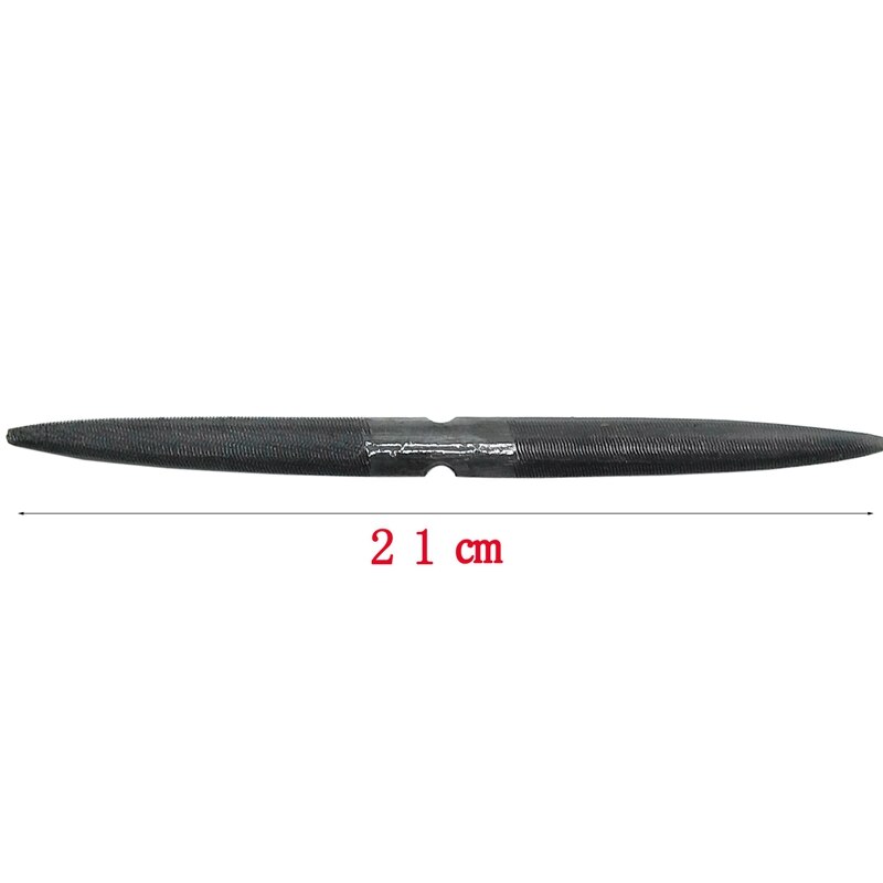 8 Inch Steel Double Ended Flat And Half Round Wax Carving File