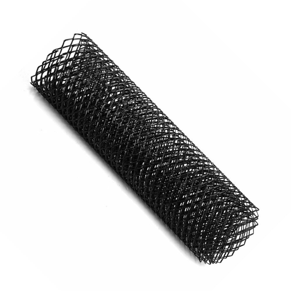 Auto gaasrooster voertuig zwart universeel aluminiumlegering net 40*13 inch ruitvorm