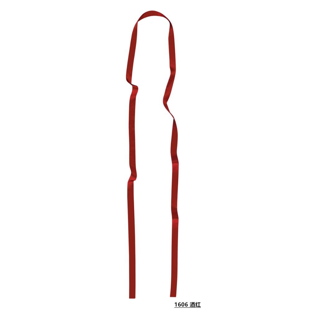 160*3CM mujeres color puro bufanda Extra larga y estrecha de cinta de seda bufandas corbata damas corbata delgada cuello bufandas cinta/correa de muñeca