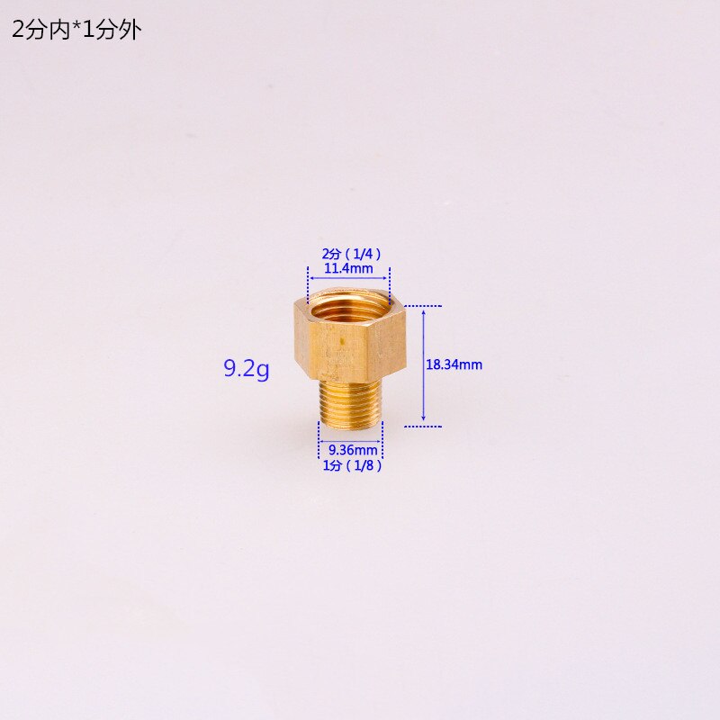 1/8 zoll 1/4 zoll 3/8 zoll 1/2 zoll männlichen gewinde Durcheinander Montage verhexen nippel anschluss BSP Außengewinde Stecker Schnell Adapter: innerhalb 2X1