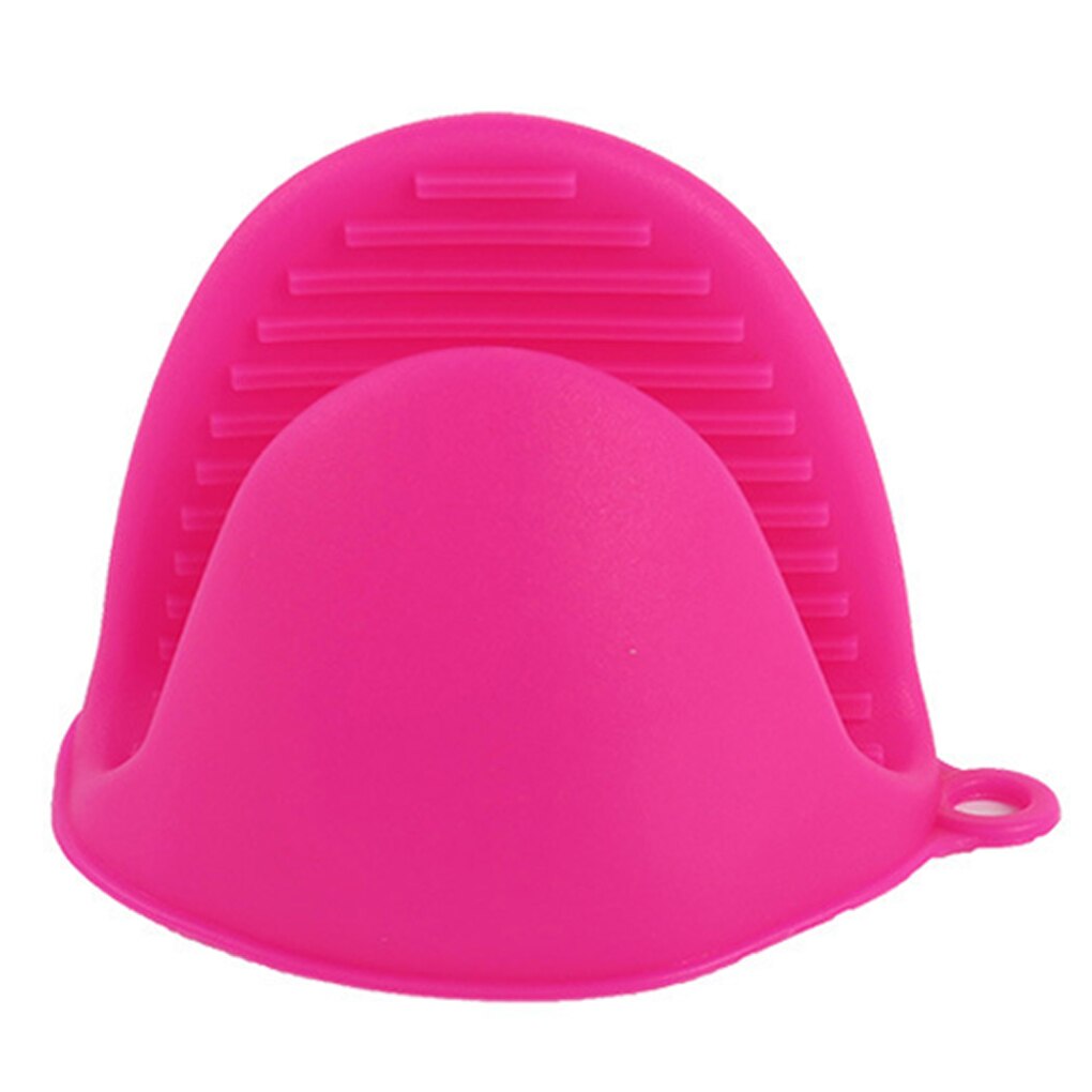 1pcs Heat Resistant Silicone Glove Microwave Oven Mitts Anti-slip Anti Scald Hand Clip Kitchen Cooking Pinch