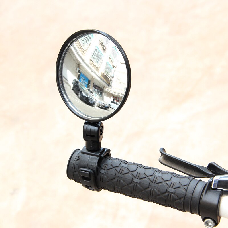Universele Fietsstuur Spiegel Achteruitkijkspiegel 360 Graden Draaien Verstelbare Handvat Achter Flexibele Veilig Bike Back Eye Spiegels RR7201
