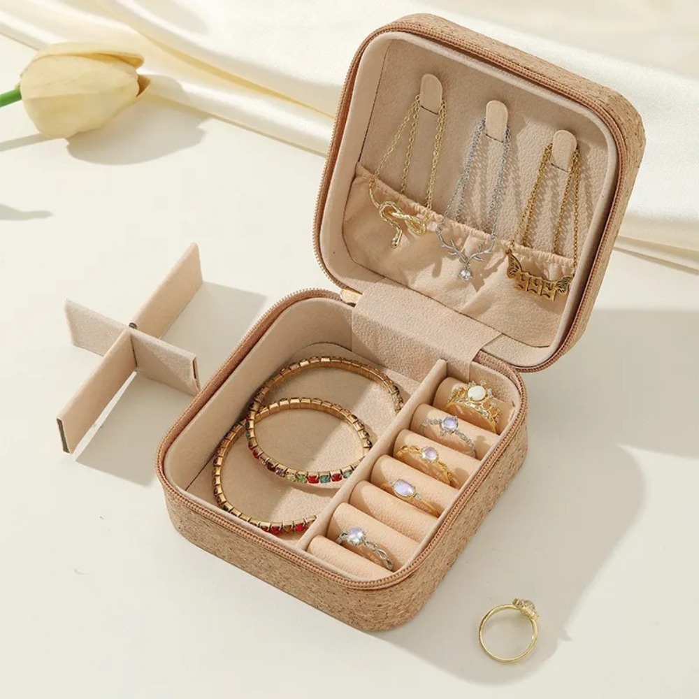 Boîte à Bijoux En Bois - Dimensions 12x8x8,5 Cm, Neuve Avec étiquettes, Organisateur Rangement
