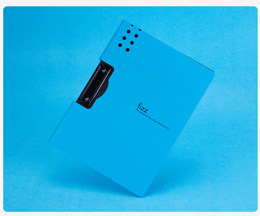 Nowy Xiaomi Fizz poziome A4 Folder matowy tekstury przenośny Pad przenośny długopis zagęścić teczki szkolne materiały biurowe: Light Blue