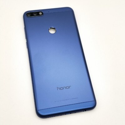Back Battery Cover Door Housing Case + Camera Lens + LCD Front Frame for Huawei Honor 7C Pro