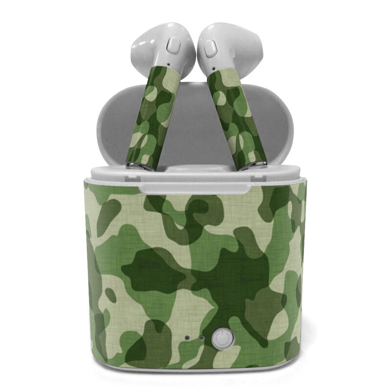 Double Wireless Skin Sticker Headset Pair Cover Full Body Earphone For HBQ I7s TWS: 010