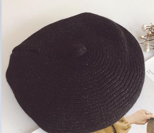 Chapéu do bebê beret 48-52 cm, crochê, malha, chapéu, bebê, bonnet, menina, menino, adereços de fotografia nib97261: Color 9