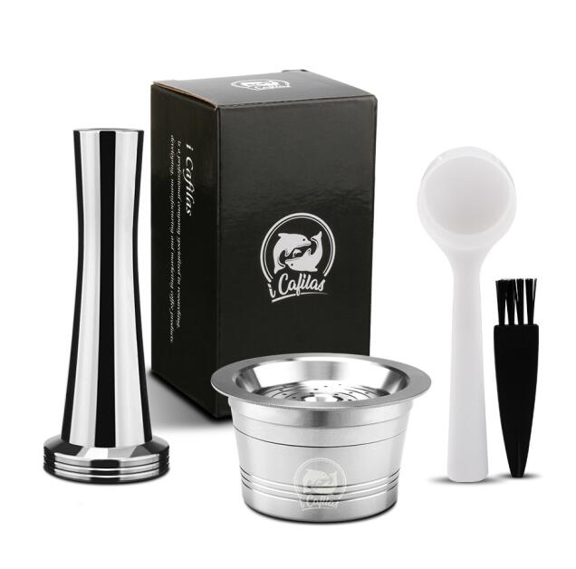 ICafilas ECO EDELSTAHL Nachfüllbare Cafissimo Klassische (B) Kaffee Kapsel Mehrweg Filter Für Caffitaly &Ampere; Tchibo Mahcine: 1klassisch 1manipulieren