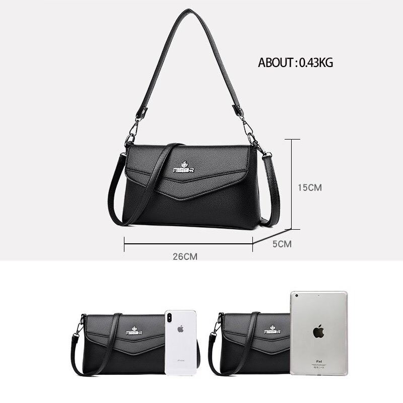 Sac Een Grote Capaciteit Crossbody Tassen Schoudertas Luxe Handtassen Vrouwen Tassen Voor Vrouwen Pu Lederen Handtas