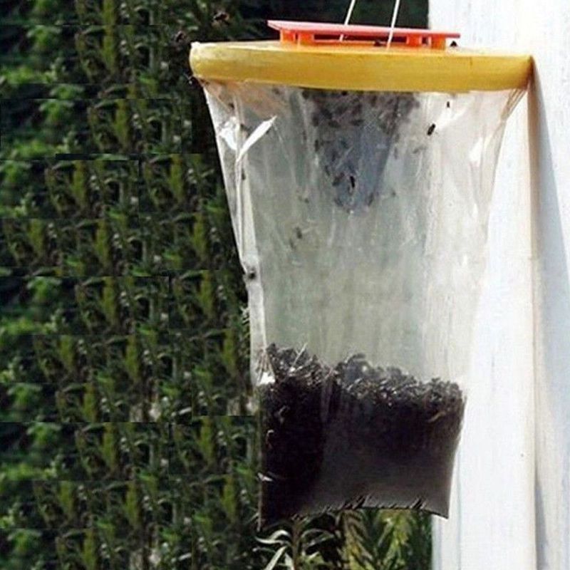 Bolsa de mosca trampa RED TOP CATCHER mata 20.000 moscas insectos CONTROL de Plagas asesino