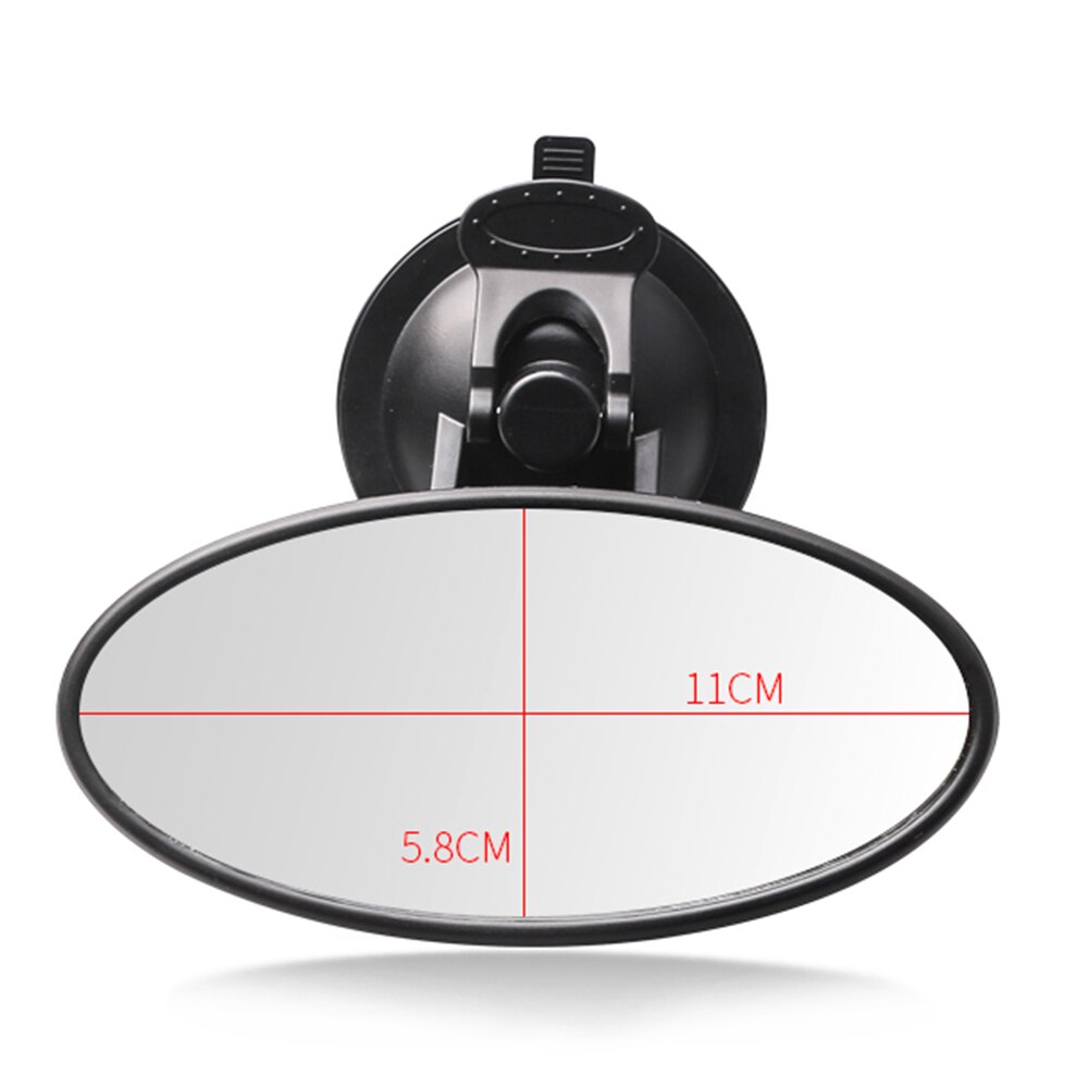 Car Mirror Rear View Mirror Wide View Suction Cup Mirror Car Styling For Tesla Model 3 VW Toyota Peugeot