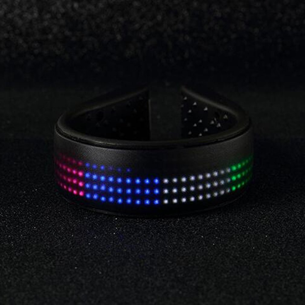 Pinzas para zapatos con pantalla mágica Led, Clips para zapatos brillantes, luces de Clip para correr de noche al aire libre, carga Usb, novedad