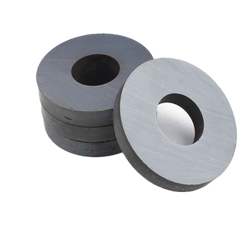 1 stk ring ferrit magnet 100 x 10 mm hul 60mm permanent magnet 100mm x 10mm sort rund højttaler keramisk magnet 100*10 100-60 x 10mm
