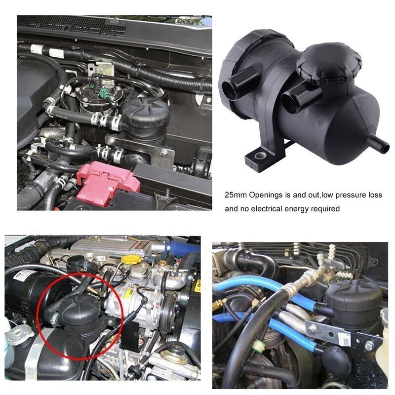 Böse energie ProVent 200 Öl Fangen Können Öl Separator Fangen Können Filter Für Ford patrouillieren Turbo 4WDs Für Toyota Landcruiser