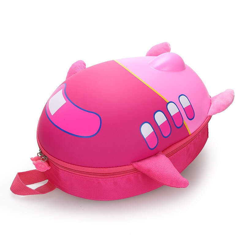 ¡Novedad de ! mochila unisex con de pequeños aviones para la escuela con de dibujos animados y cáscara de huevo para niños: pink