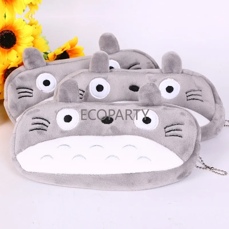 Lovely Soft Plush Pen Pencil Bag Case Cosmetic tote Coin Pouch Stationery Purse Zipper Bag pencil pouch kawaii pencil case