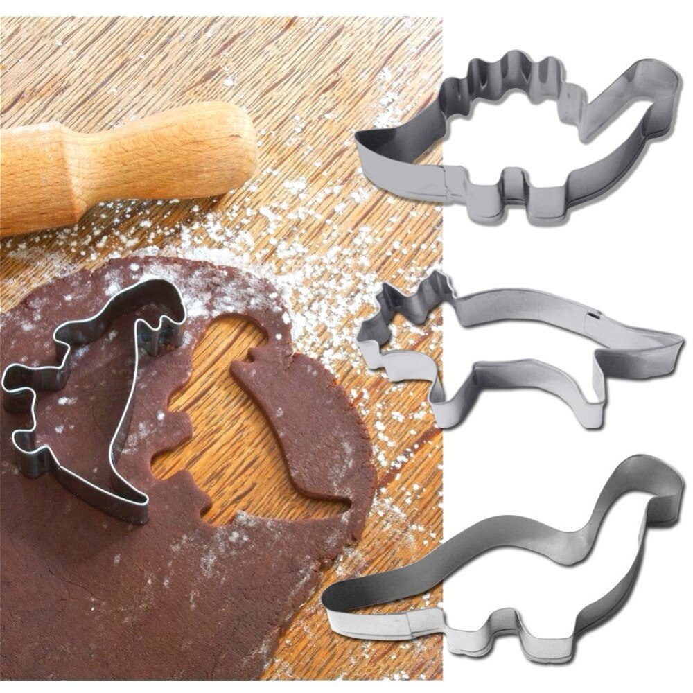 Bage kage udstikker krokodille form rustfrit stål bage kiks form gør det selv bagning brød kage udstikker form bagegrej