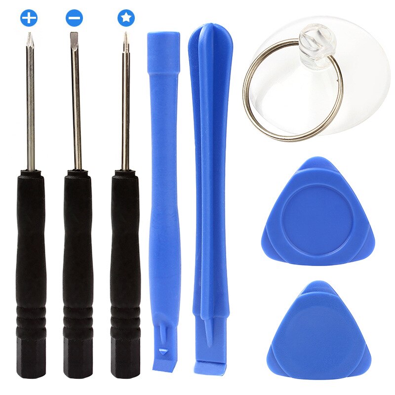 8 in- in-1 smartphone reparatieset voor mobiele telefoons, reparatieset voor doe-het-zelvers, iphone reparatieset, universele schroevendraaiers voor telefoons
