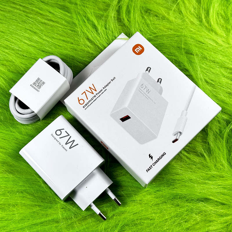 Xiaomi-cargador Turbo Original de 67W, adaptador europeo de carga rápida, Cable Usb tipo C para Redmi Note 13 Pro Mi 13 Lite K60 K60E K50 CIVI 3 2: KR