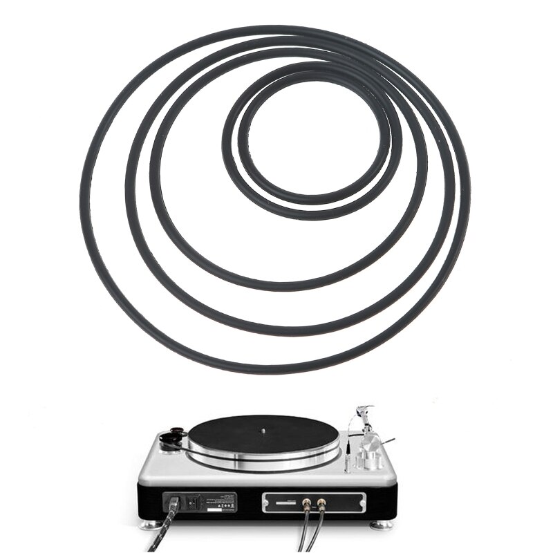 Universele 1.5Mm Cassette Tape Vervanging Rubber Cd Dvd Cassette Recorder Draaitafel Riem Riem 20Pcs