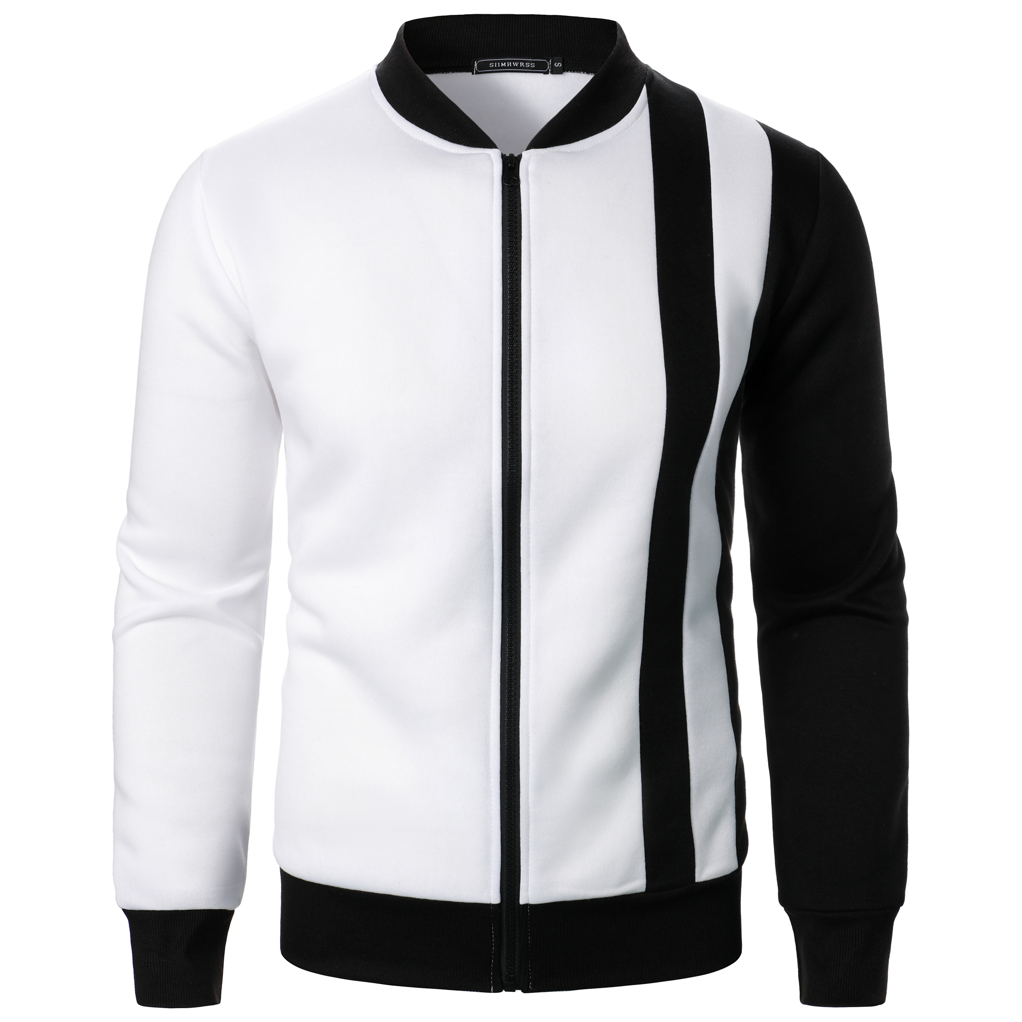 Chaqueta Casual manga larga cremallera gimnasio blazer Primavera otoño