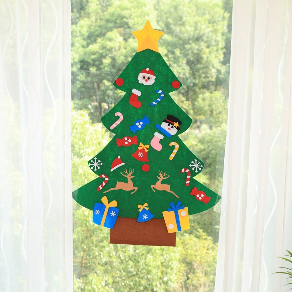 Kerstversiering Kinderen Handgemaakte Diy Stereo Kerstboom Kinderen Hanger