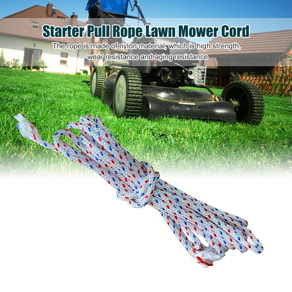 3.5mm Chainsaw Trimmer Outdoor Starter Pull Rope 3m 10m Wear Resistant Tool Garden Nylon Engine Parts High Strength Lawn Mower
