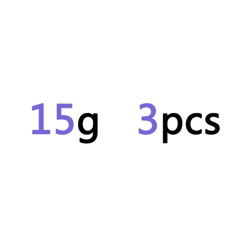 Anzuelo de plomo de 1g-50g, Conector de gancho de cambio rápido, línea de apertura de la boca, peso de plomo, aparejos de pesca de balsa dividida: 15g-3pcs