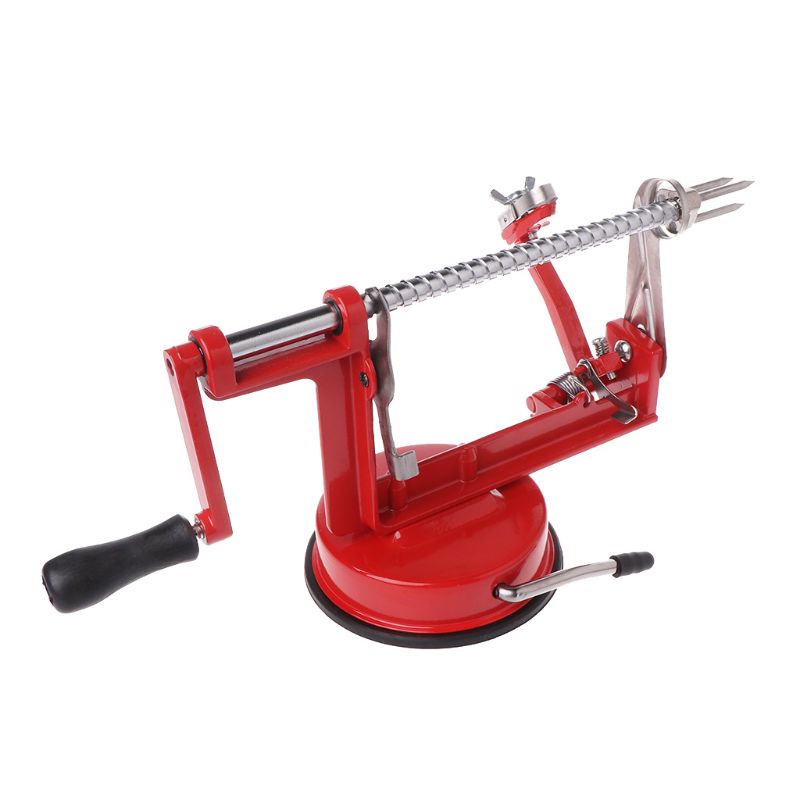 Stainless Steel 3 in 1 Apple Peeler Fruit Peeler Slicing Machine Apple Fruit Machine Peeled Tool