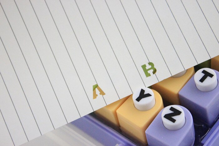 1set Letter Embossing Device Handmade Crafts Tool Paper Punch For Photo Gallery DIY Card Punches Embossing device