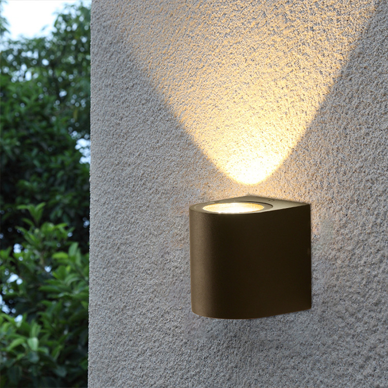 Led Outdoor Wandlamp 5W 10W GU10 Up En Down Lichtgevende Wandlamp Waterdichte Tuin Exterieur Villa Binnenplaats veranda Sconces Licht