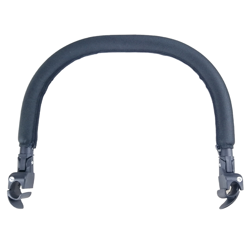 Kinderwagen treeplank en leer doek materiaal stuur kinderwagen accessoires voor Babyyoya Babytime kinderwagen bumper: Rood