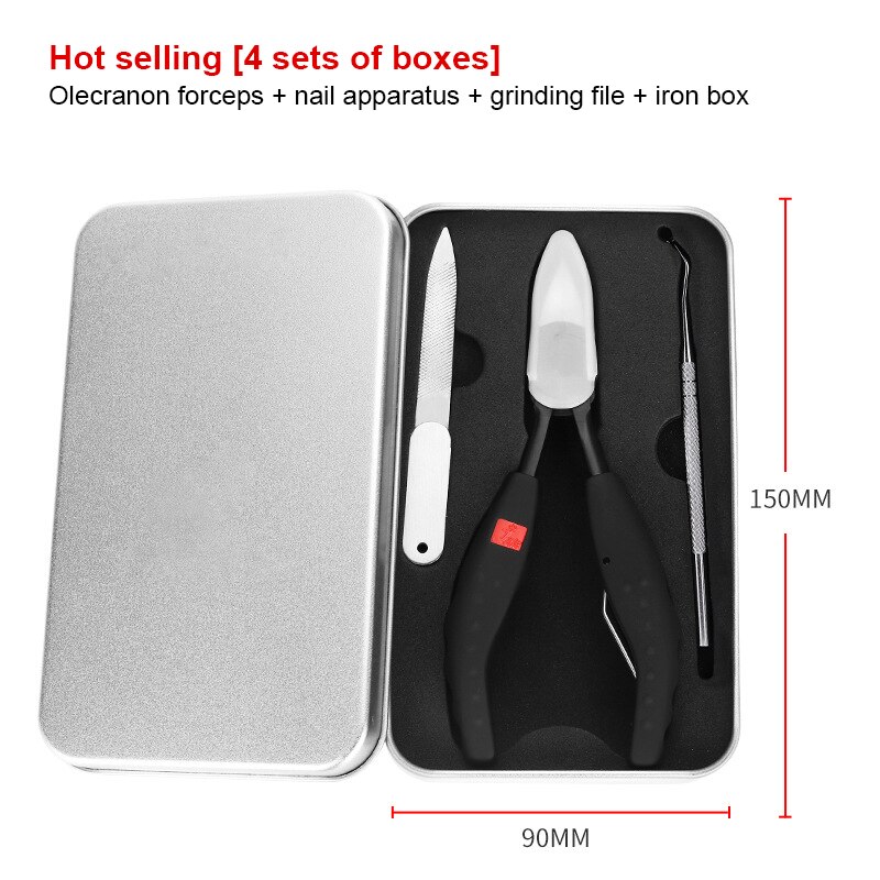 Stainless Steel Nail Clipper Pedicure Tool Toenail Ingrown Eagle Hook Nipper Paronychia Dead Skin Remover Trimming
