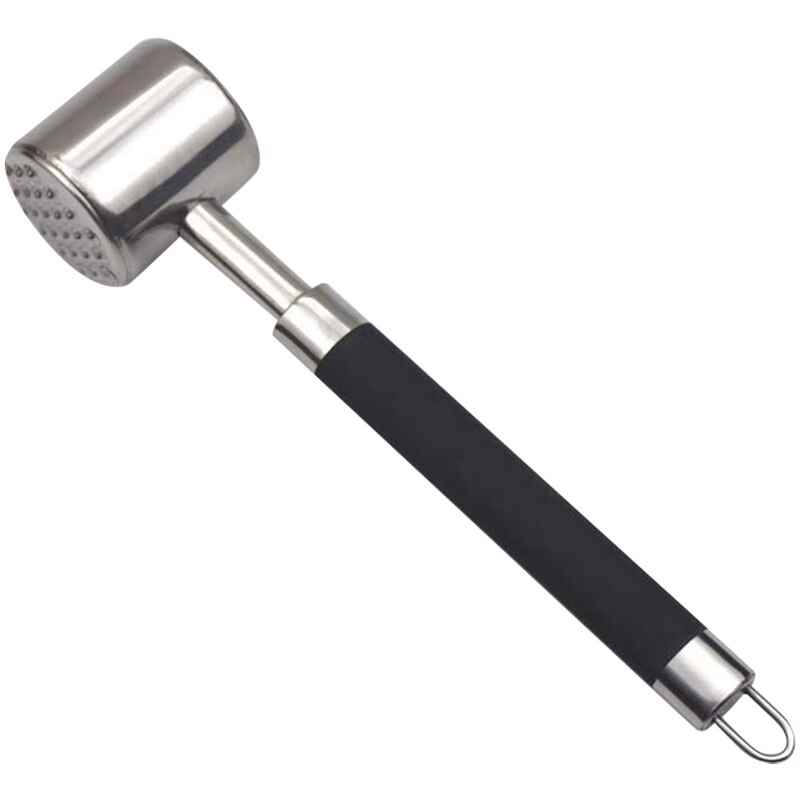 Vleesvermalser Mallet Hamer-Rvs-Dubbelzijdig Tool Voor Tenderizing, -Vaatwasmachinebestendig: Default Title