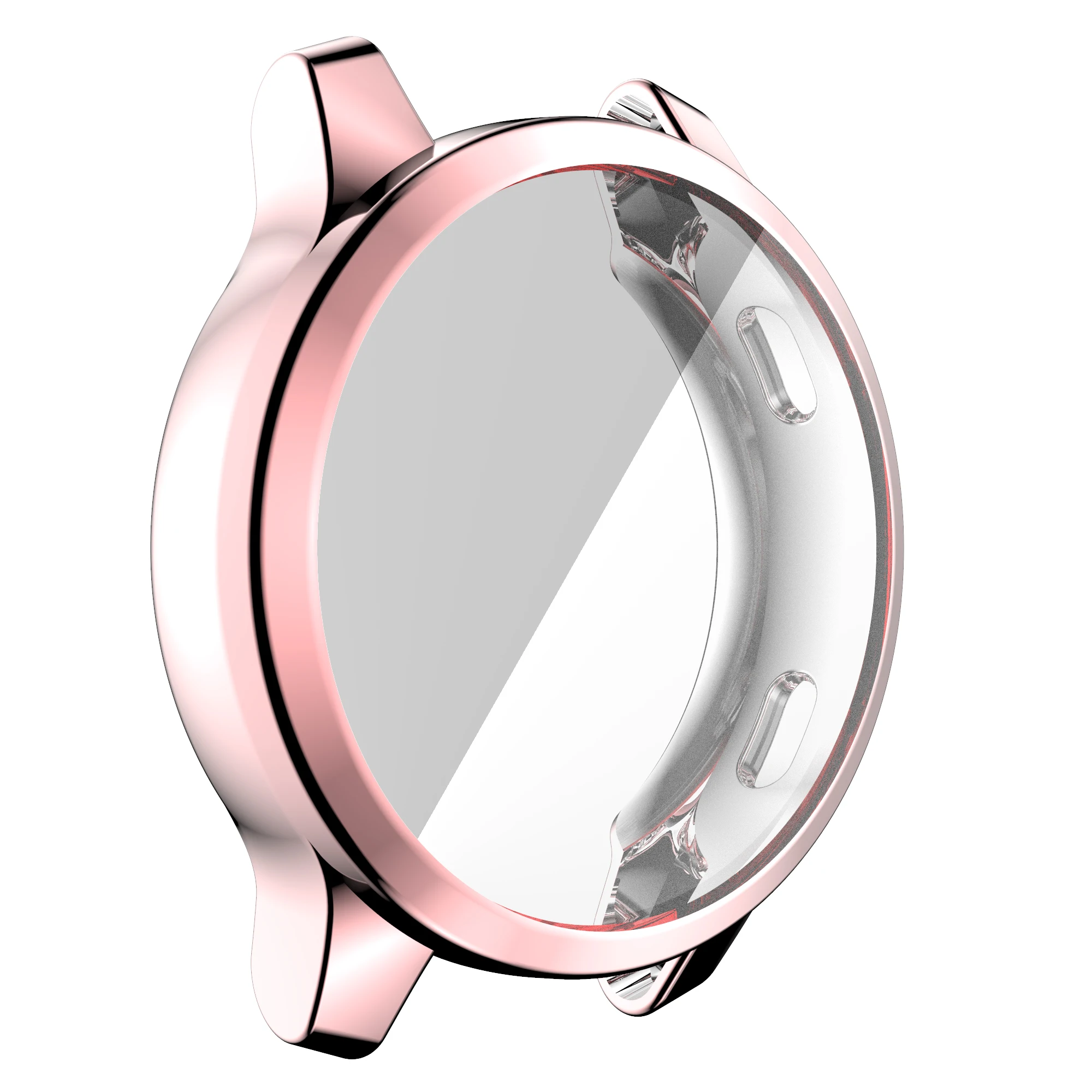 Protector Case For Garmin Venu 2 / 2S /2Plus /Garmin Venu 3 3S For Garmin Vivoactive 4S 4 /Garmin active4 Screen Protector Cover: XS / Pink