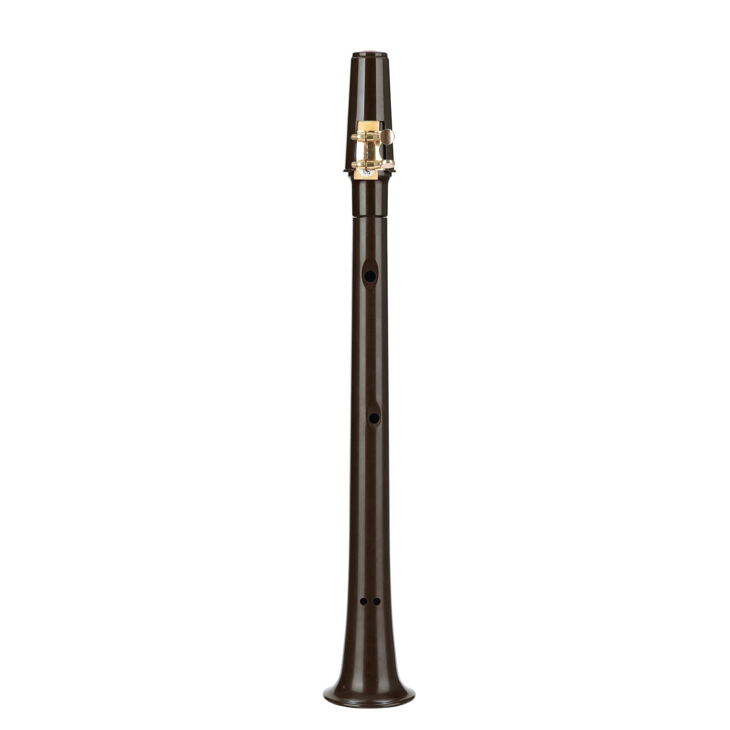 Saxo de poche Mini Saxophone Portable petit Saxophone avec sac de transport Instrument à vent saxofone droit/bouche de cloche:  Coffee Bell Mouth