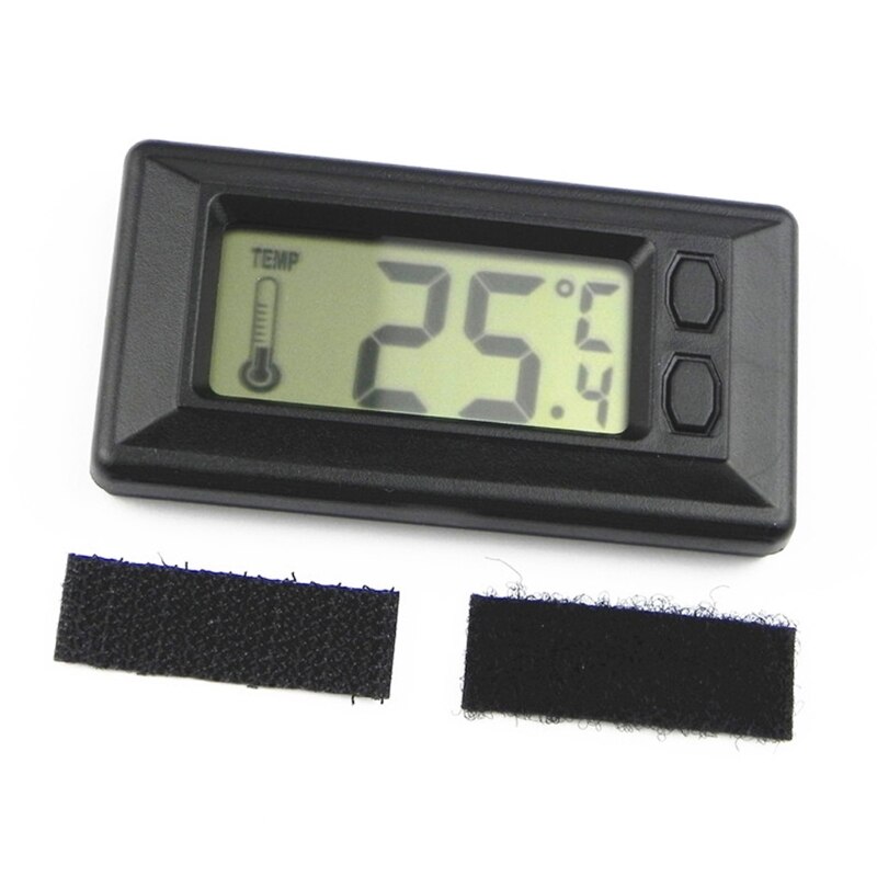 Mini Weather Station LCD Digital Waterproof Electronic Dashboard Thermometer Temperature Monitor Tester for Car Home Bedroom