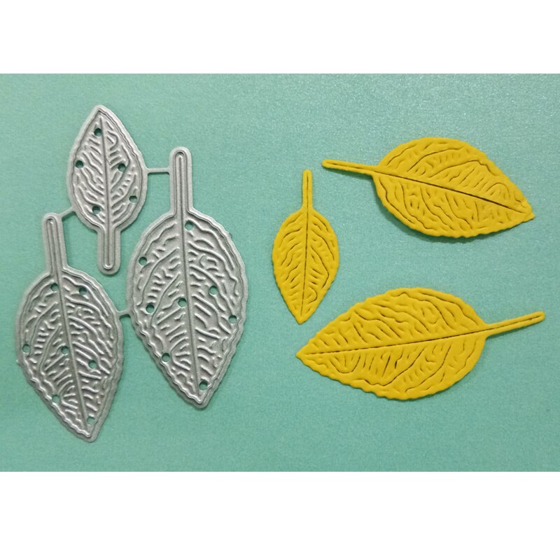 RX Rose leaf frame Scrapbooking Metalen Stansmessen Stencil voor DIY Fotoalbum Decor Papier Kaarten Maken Craft Embossing sterft
