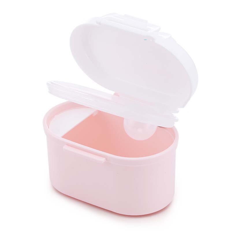 Portable Baby Formula Milk Storage Box Outing Food Snacks Container Food Container Storage Feeding with Spoon