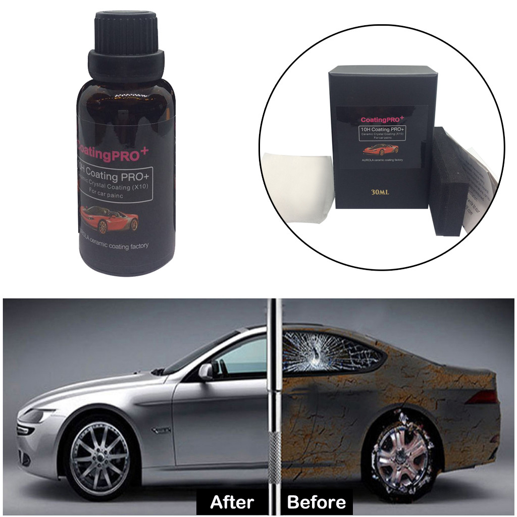 Car Accessories CoatingPRO Car Nano Car Multi-Purpose Brilliaire Ceramic Coat 30ML Nano Hydrophobic Glass Coating