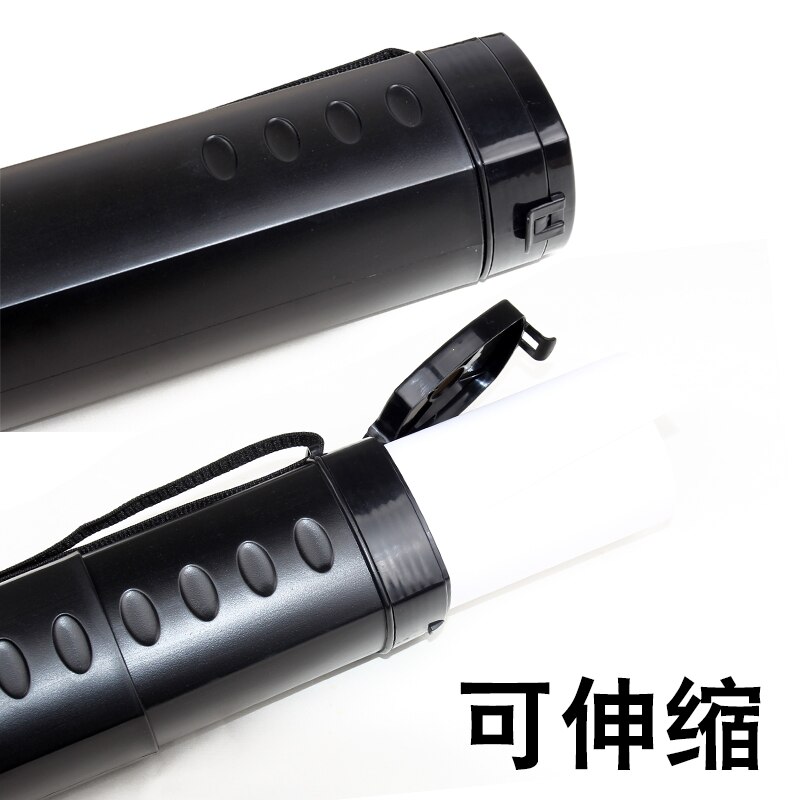 Large Telescopic Drawing Paper Tube Square Drawing Tube Calligraphy Painting Collection Tube Barrel Art Tools Scroll Holder