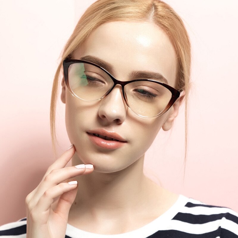 DRESSUUP Frame Glasses Women Cat Eye Glasses Woman Classic Optical Vintage Glasses Frame Eyeglasses Oculos Gafas