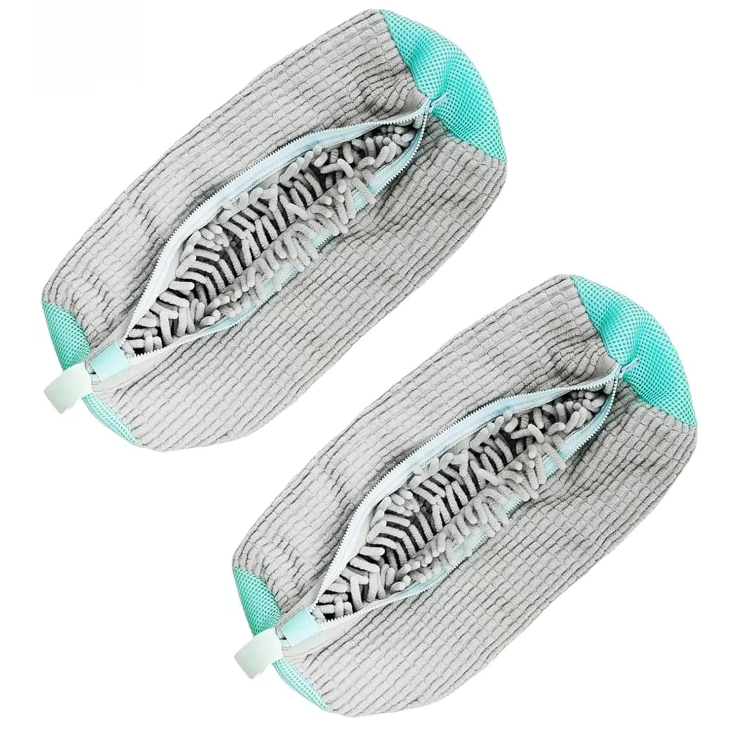 Schoenen wassen Tas Katoen Wasschoenen Beschermer Pluizige vezels Polyester Vriendelijk Anti-vervorming Schoenen Kleding Organizer: plum