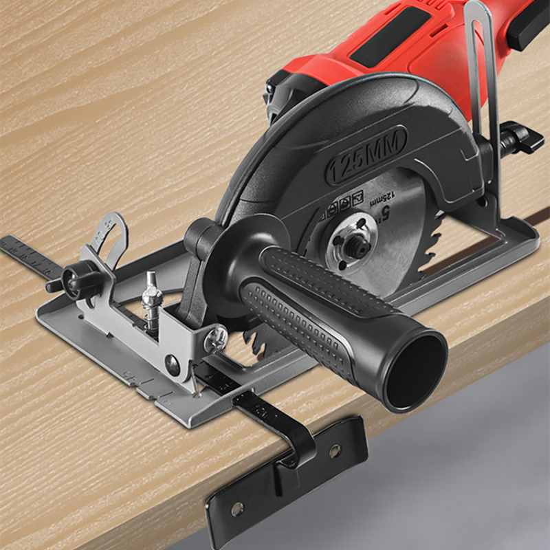 45° Adjustable Cutting Depth Positioning Bracket Angle Grinder Retrofit Cutting Machine Slotting Base For100-125MM Angle Grinder