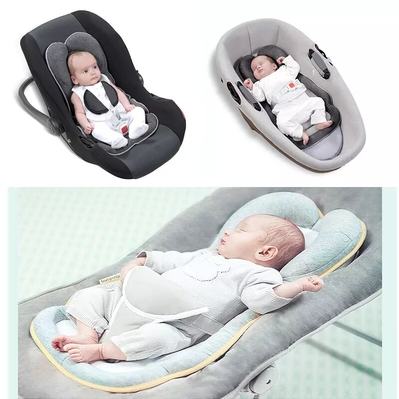Baby Crib Bed Nest Pasgeboren Stereotypen Kussen Reizen Draagbare Baby Wieg Wieg Slapen Positionering Pad 0-12 Maanden