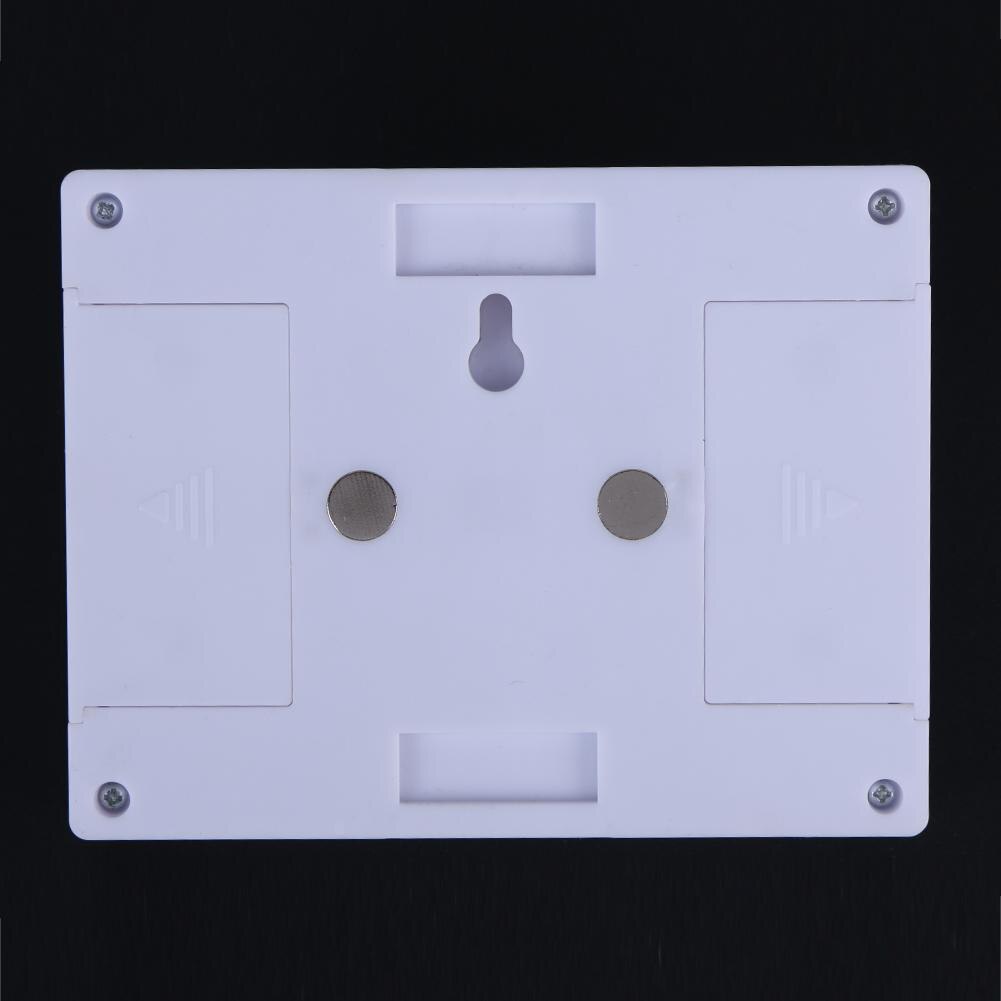 8W Wall Switch Night Light Corridor LED Lamp Outdoor Emergency Lights Battery Operated